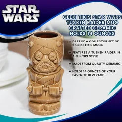 Geeki Tikis Star Wars Tusken Raider Mug | Crafted Ceramic | Holds 14 Ounces