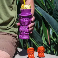 Geeki Tikis Willy Wonka And The Chocolate Factory Mug Set | Ceramic Tiki Cups