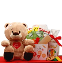 Get Well Soon Teddy Bear Gift Set