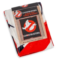 Ghostbusters Logo Raschel Throw Blanket | 45 x 60 Inches