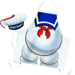 Ghostbusters Stay Puft Apron and Chef Hat