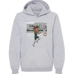 Giannis Antetokounmpo Cartoon WHT