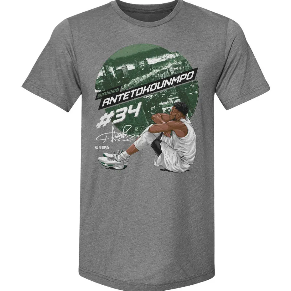 Giannis Antetokounmpo City Emblem WHT