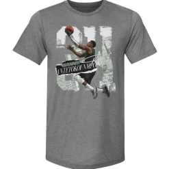 Giannis Antetokounmpo Milwaukee Rough WHT