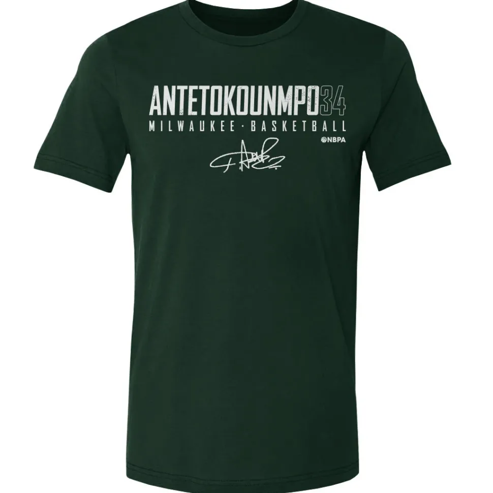 Giannis Antetokounmpo Milwaukee Elite WHT