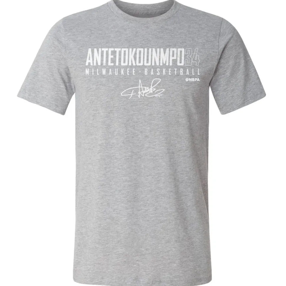 Giannis Antetokounmpo Milwaukee Elite WHT