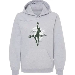 Giannis Antetokounmpo Milwaukee Silhouette WHT