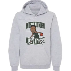 Giannis Antetokounmpo Milwaukee Toon WHT
