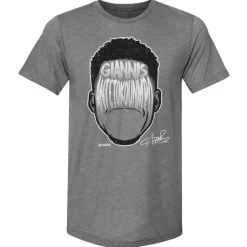 Giannis Antetokounmpo Player Silhouette WHT