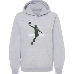 Giannis Antetokounmpo Silhouette Lines WHT