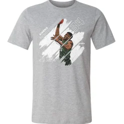 Giannis Antetokounmpo Stripes WHT