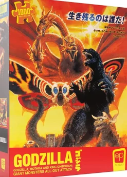 Godzilla Giant Monsters All-Out Attack 1000 Piece Jigsaw Puzzle