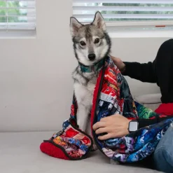 Godzilla Movie Poster Oversized Fleece Throw Blanket | 76 x 54 Inches