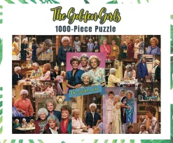 Golden Girls Collage '80s Puzzle For Adults And Kids | 1000 Piece Jigsaw Puzzle