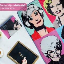 Golden Girls Warhol Fleece Blanket Comforter | 45"x60"