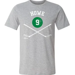 Gordie Howe Hartford 9 Sticks WHT