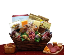 Gourmet Delights Gift Basket