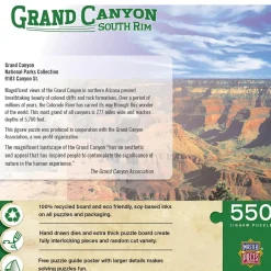 Grand Canyon South Rim 550 Piece Jigsaw Puzzle