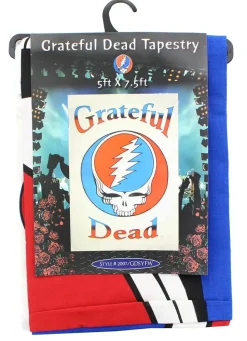 Grateful Dead Steal Your Face Logo White 60"x90" Tapestry