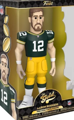 Green Bay Packers NFL Funko Gold 5 Inch Vinyl Figure | Aaron Rodgers