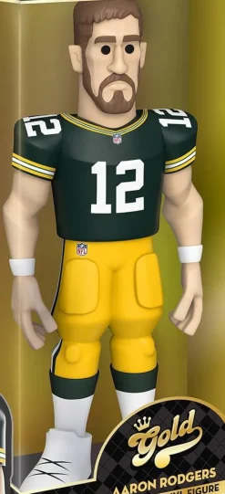 Green Bay Packers NFL Funko Gold 5 Inch Vinyl Figure | Aaron Rodgers
