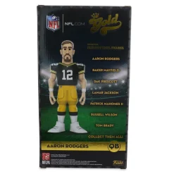 Green Bay Packers NFL Funko Gold 12 Inch Vinyl Figure | Aaron Rodgers CHASE