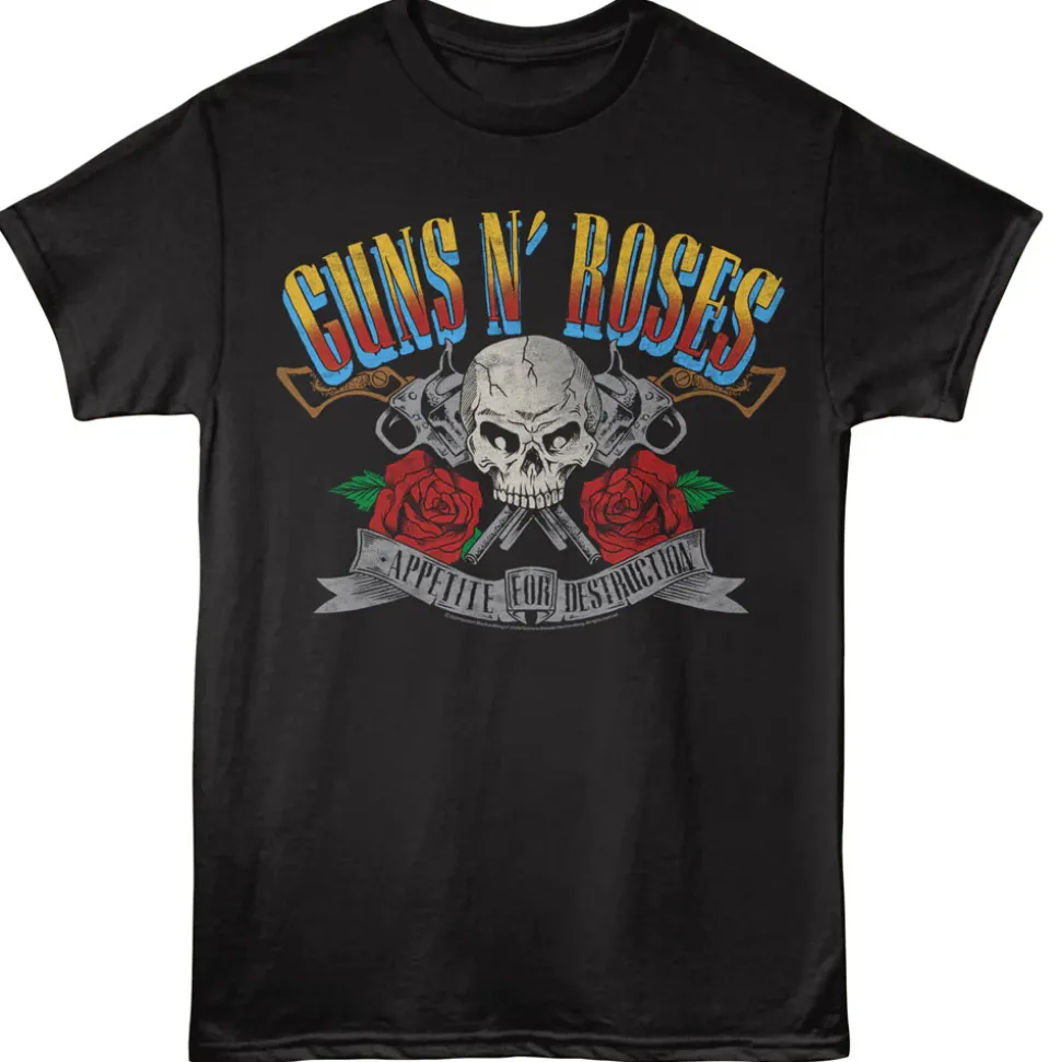 Guns N' Roses - Pistols & Skull