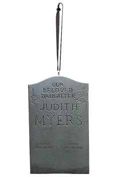 Halloween (1978) Holiday Horrors Ornament | Judith Myers Tombstone