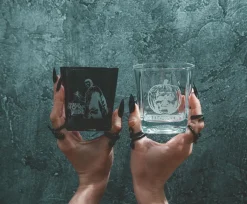 Halloween II Michael Myers 9-Ounce Etched Rocks Glasses | Set of 2