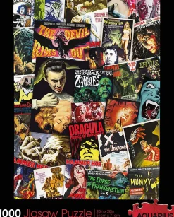 Hammer Classic Horror Movies Collage 1000 Piece Jigsaw Puzzle