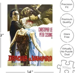 Hammer Dracula 500 Piece Jigsaw Puzzle