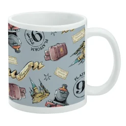Harry Potter - Hogwarts Express Watercolors Pattern Mug