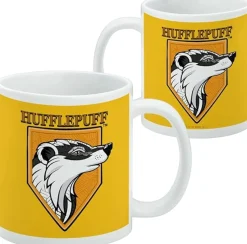 Harry Potter - Hufflepuff Stained Glass Mug