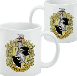 Harry Potter - Painted Hufflepuff Crest Mug