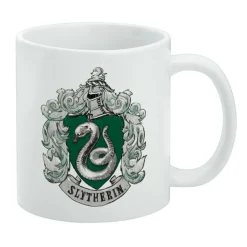 Harry Potter - Painted Slytherin Crest Mug