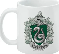 Harry Potter - Painted Slytherin Crest Mug