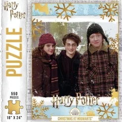 Harry Potter Christmas at Hogwarts 550 Piece Jigsaw Puzzle