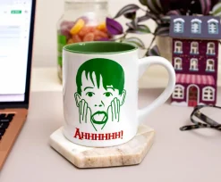 Home Alone Kevin Face Merry Christmas Ceramic Mug | Holds 14 Ounces