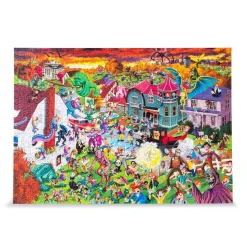 Horror Attack 1000-Piece Jigsaw Puzzle | Toynk Exclusive