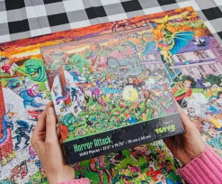 Horror Attack 1000-Piece Jigsaw Puzzle | Toynk Exclusive