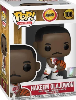 Houston Rockets Funko NBA POP Vinyl Figure | Hakeem Olajuwon (Home)