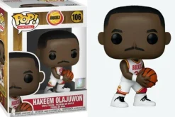 Houston Rockets Funko NBA POP Vinyl Figure | Hakeem Olajuwon (Home)