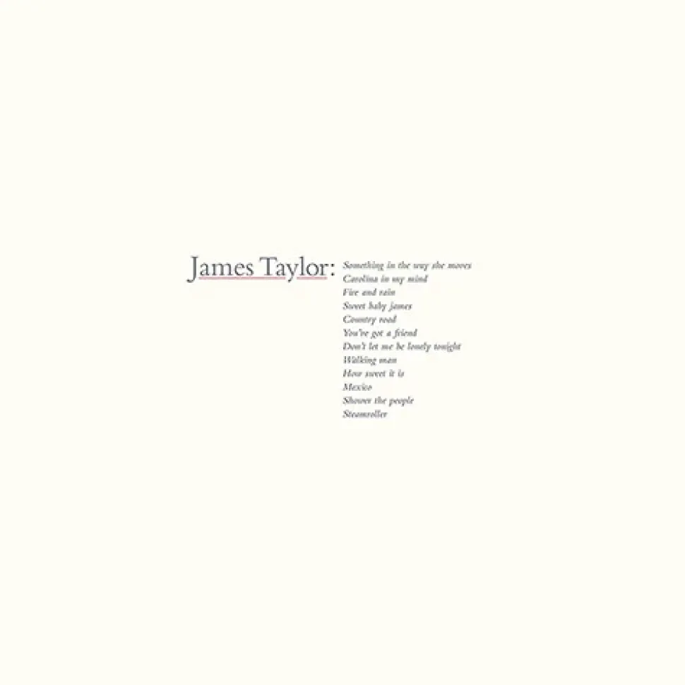 James Taylor's Greatest Hits (2019 Remaster) (Vinyl) - James Taylor