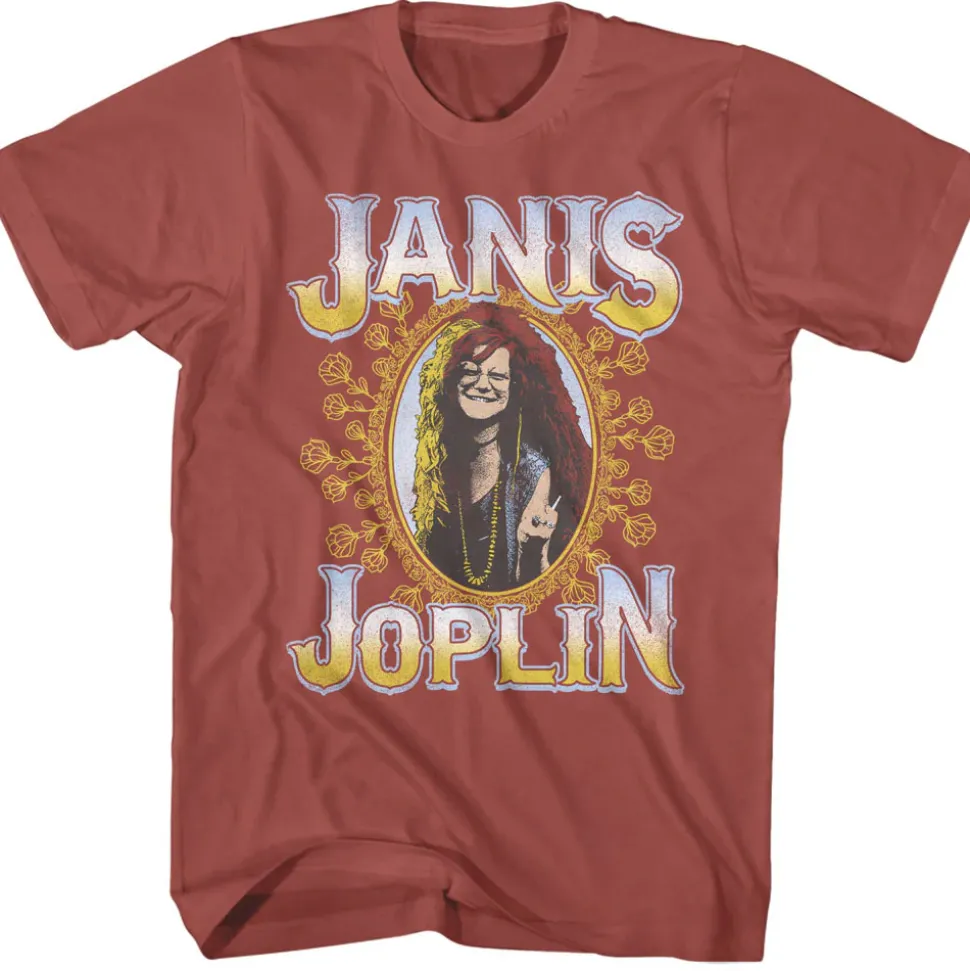 Janis Joplin - Floral Frame