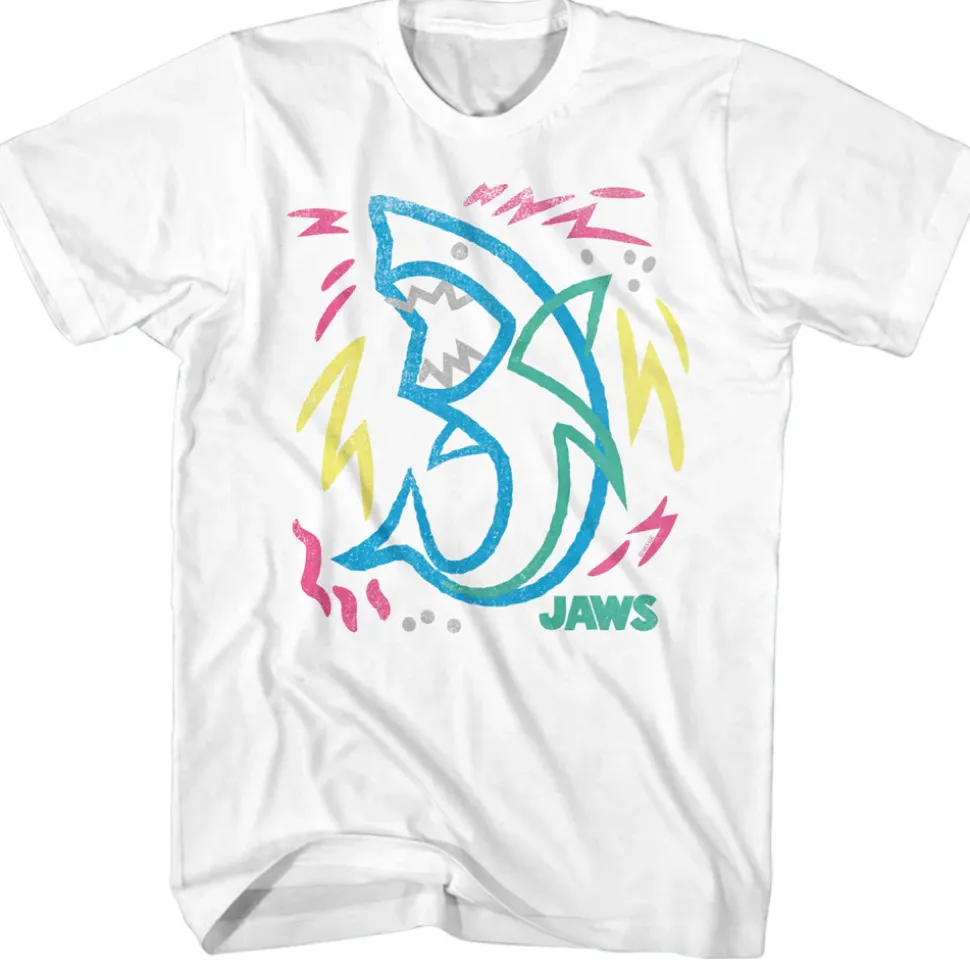 Jaws - Colorful Doodle