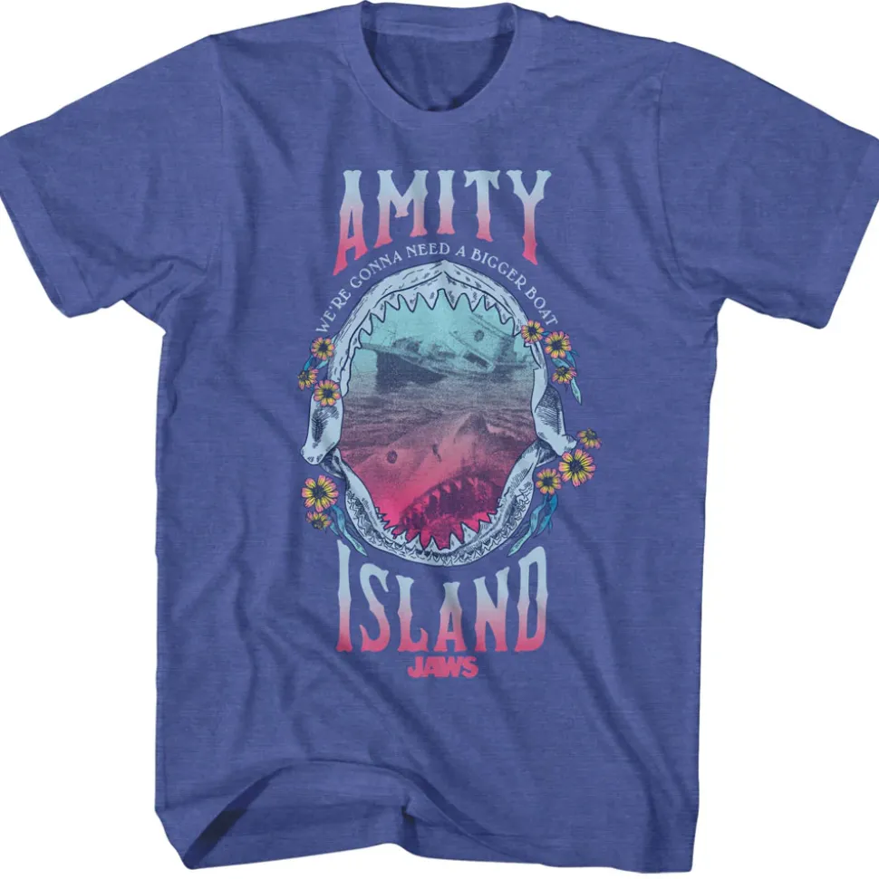 Jaws - Shark Teeth Floral Frame