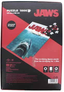 Jaws Movie Poster 1000 Piece Jigsaw Puzzle