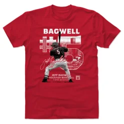 Jeff Bagwell Throwback Number WHT