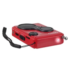 Jensen AM/FM Weather Band Radio with Flashlight