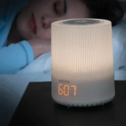 Jensen Mood Lamp Digital Dual Alarm Clock Radio